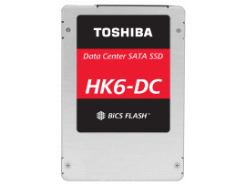 SSD Toshiba HK6-DC 3.84TB  SATA 6Gb/s BiCS3 TLC  2.5"  7.0mm  <1DWPD (KHK6XLSE3T84)